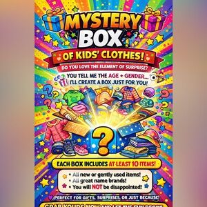🎁 Kids' Surprise Clothing Box 🎁